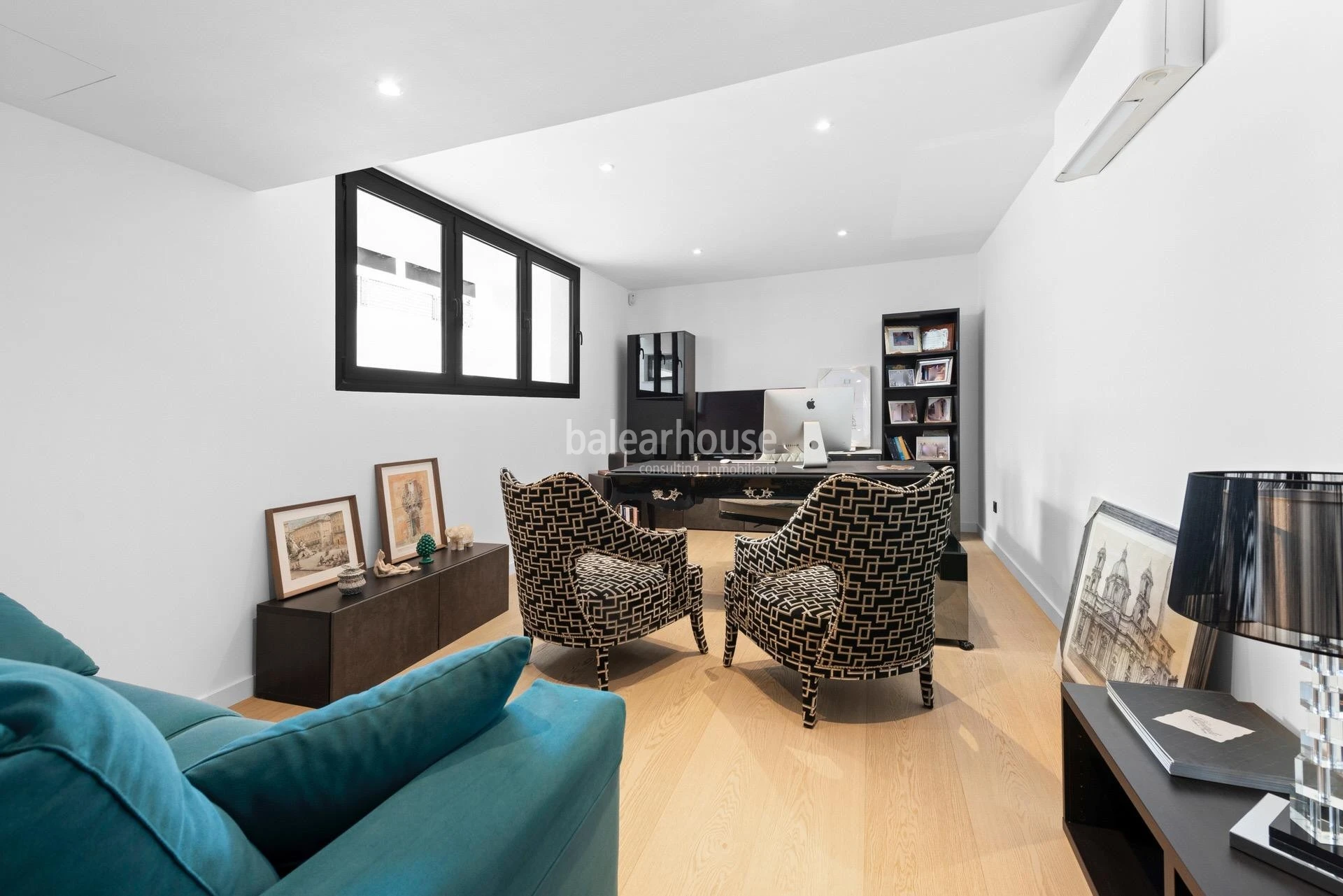 Fabulous designer villa surrounded by nature with large garden and views of the Bay of Palma