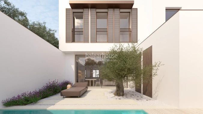 Excellent house project just a few steps from the beach in the beautiful area of Molinar in Palma.
