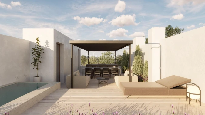Excellent house project just a few steps from the beach in the beautiful area of Molinar in Palma.