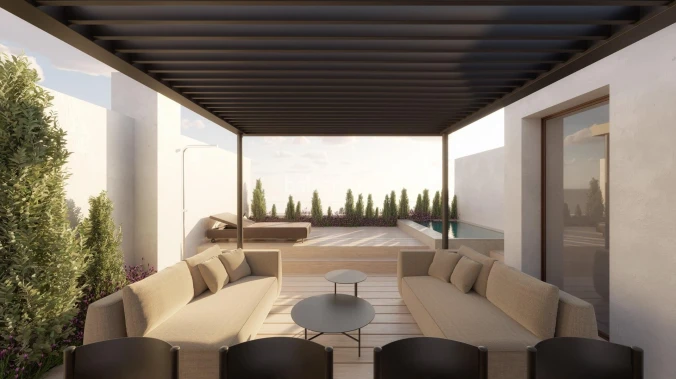 Excellent house project just a few steps from the beach in the beautiful area of Molinar in Palma.