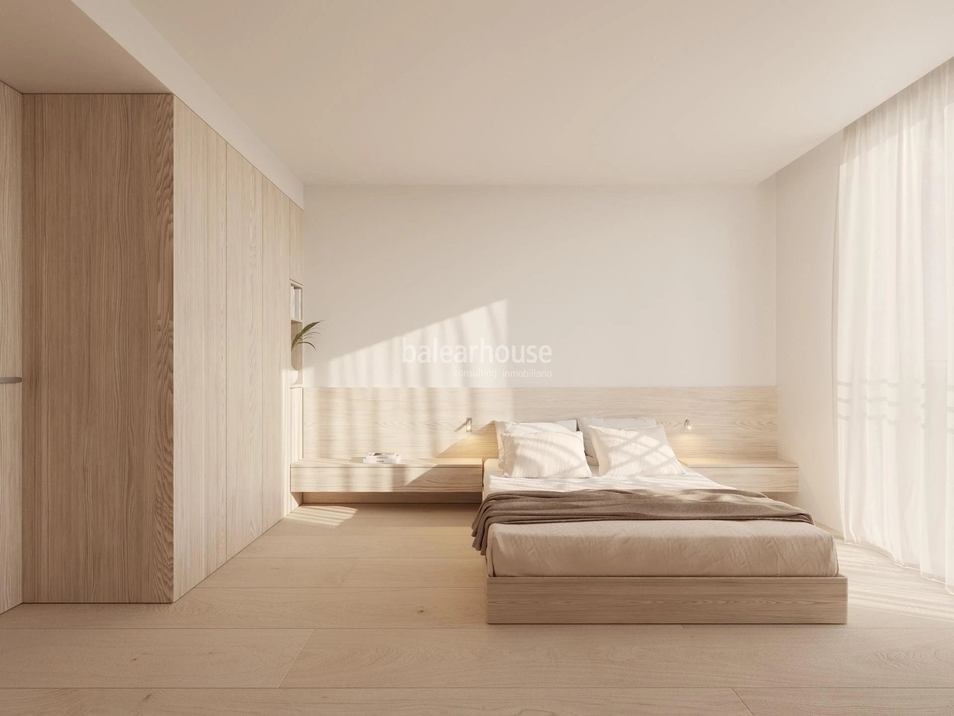 Excellent house project just a few steps from the beach in the beautiful area of Molinar in Palma.