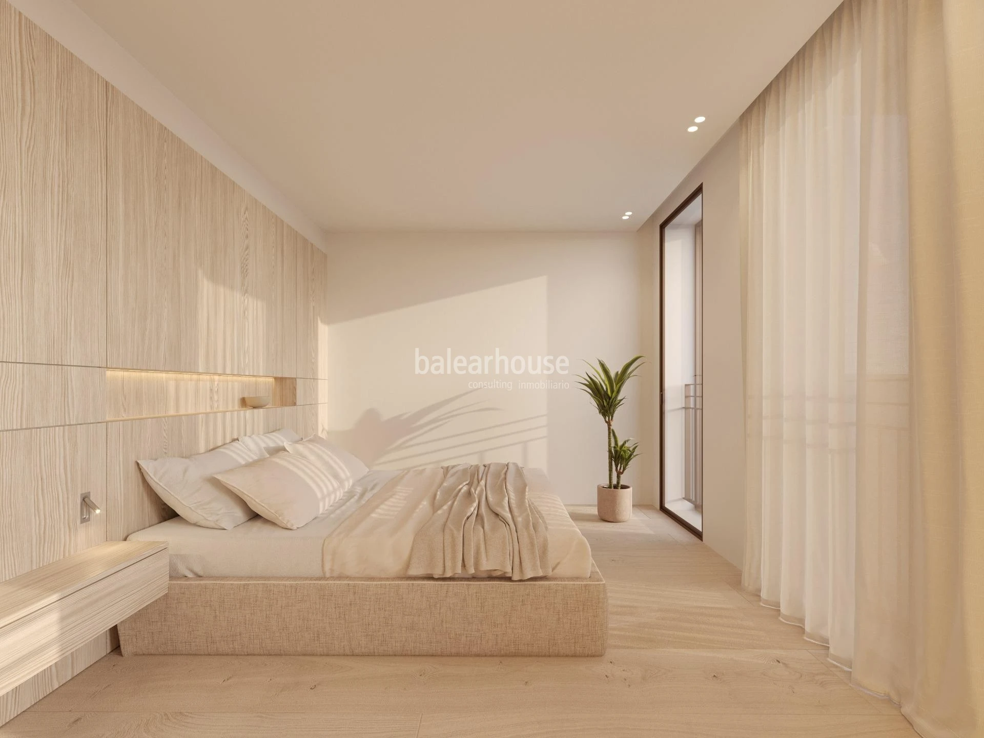 Excellent house project just a few steps from the beach in the beautiful area of Molinar in Palma.