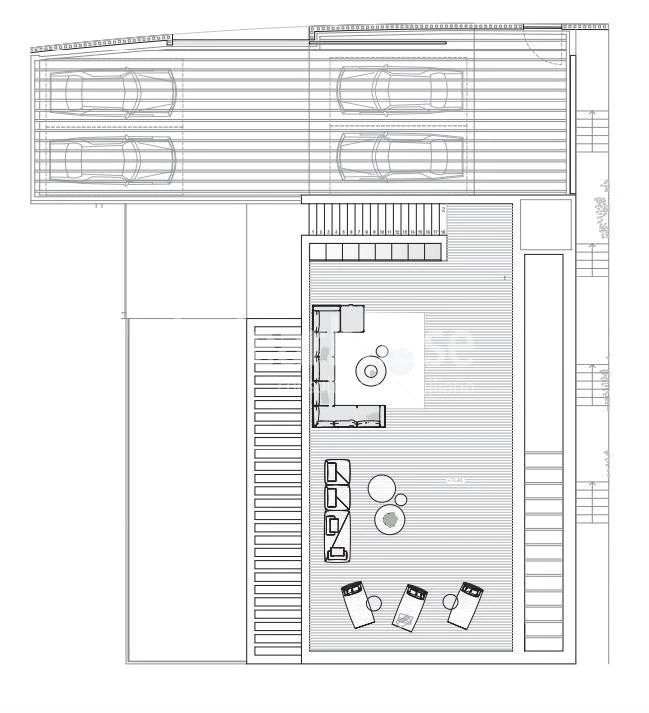 Ausgezeichnetes Grundstück mit Meerblick, Lizenz und großem Villenprojekt in Camp de Mar