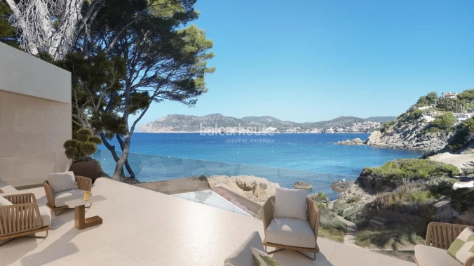 Spectacular new villa with direct access to the sea in the beautiful area of Costa de la Calma