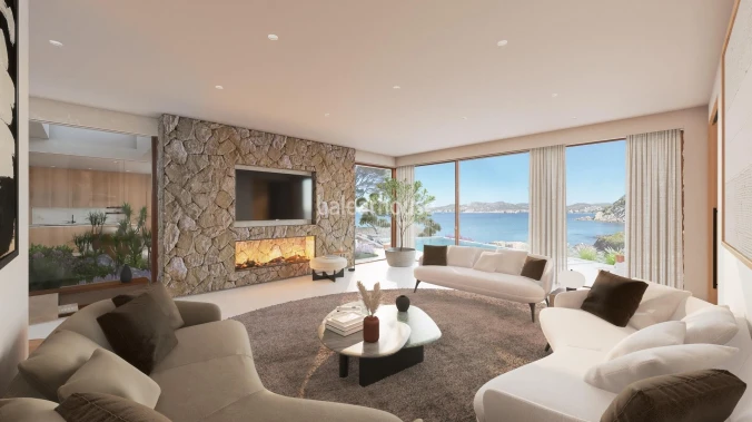Spectacular new villa with direct access to the sea in the beautiful area of Costa de la Calma