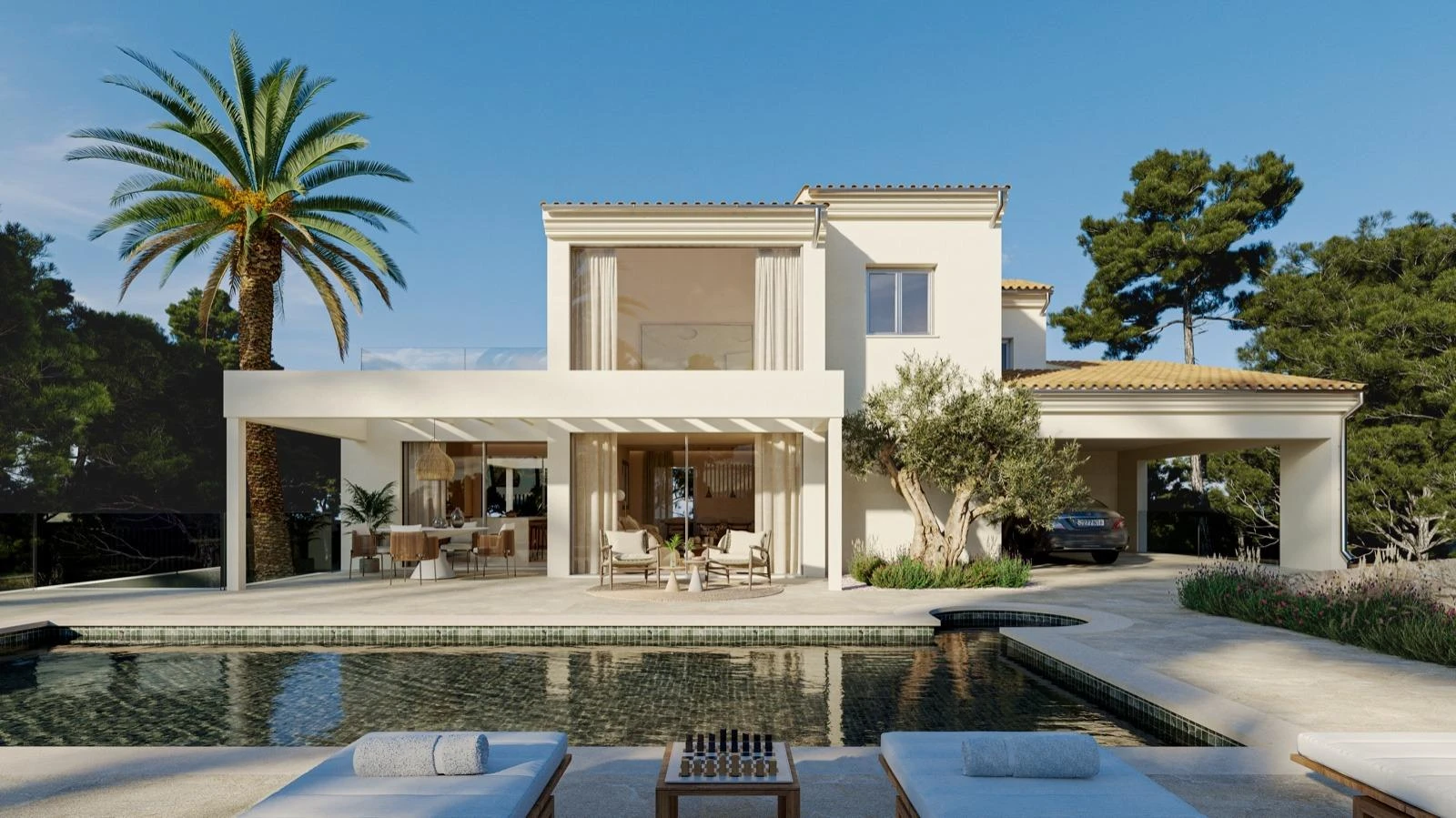 Excellent refurbished villa with holiday licence in a quiet location in Santa Ponsa