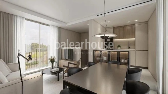 Außergewöhnliches Design- und Neubau-Penthouse mit hoher Qualität in Strandnähe in El Portixol