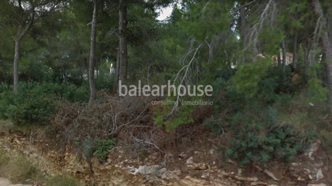 Fantastisches Grundstück in der Küstenregion von Sol de Mallorca zum Bau einer freistehenden Villa