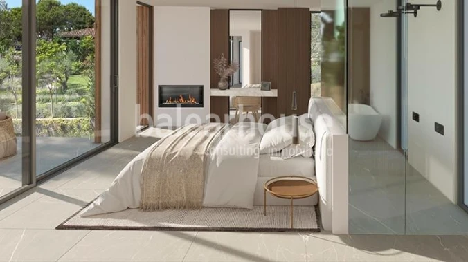 Fantastisches Grundstück mit Projekt und Lizenz für eine Villa mit unverbaubarem Blick in Santa Pons