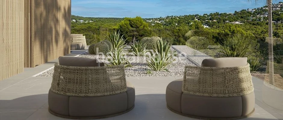 Fantastisches Grundstück mit Projekt und Lizenz für eine Villa mit unverbaubarem Blick in Santa Pons