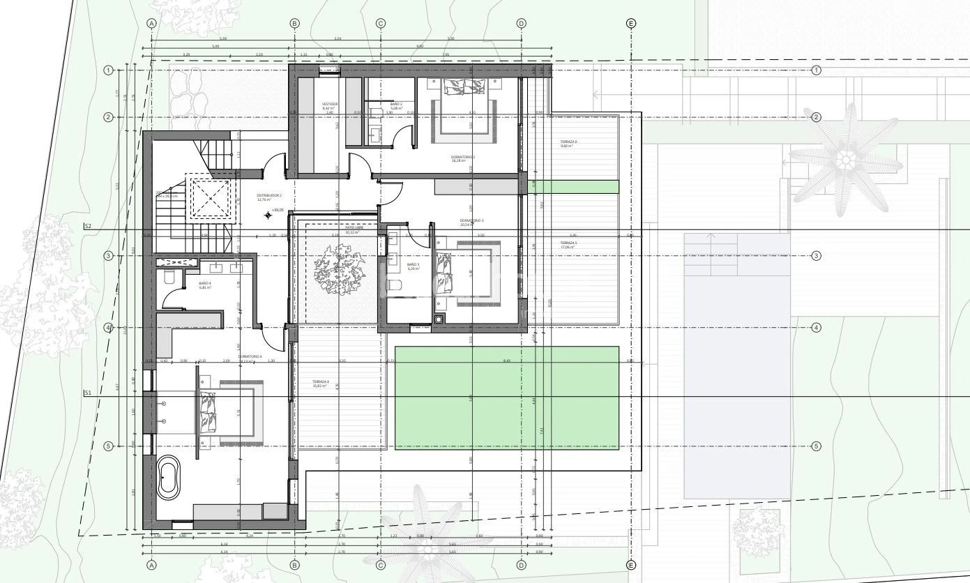 Fantastisches Grundstück mit Projekt und Lizenz für eine Villa mit unverbaubarem Blick in Santa Pons