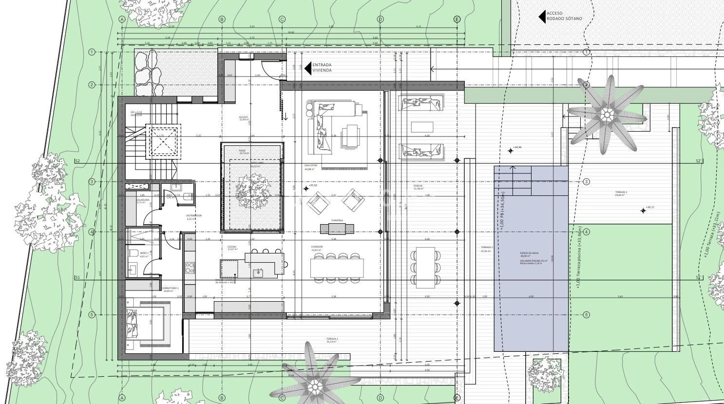 Fantastisches Grundstück mit Projekt und Lizenz für eine Villa mit unverbaubarem Blick in Santa Pons