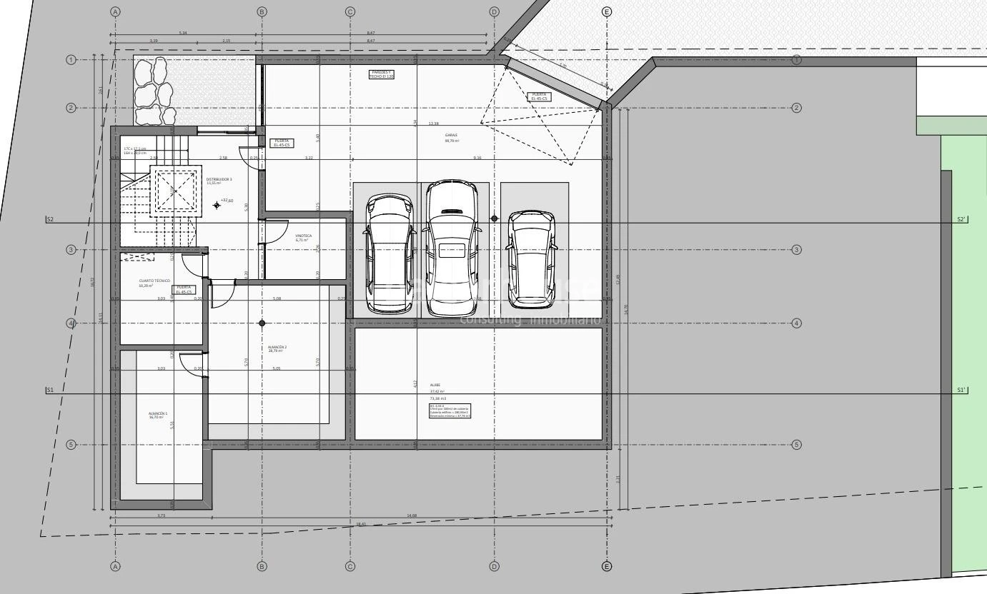 Fantastisches Grundstück mit Projekt und Lizenz für eine Villa mit unverbaubarem Blick in Santa Pons