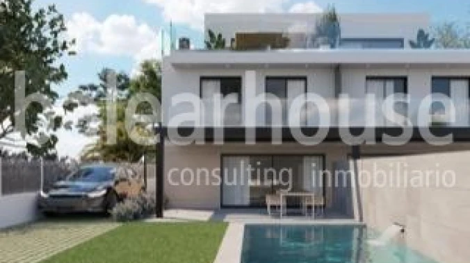 Moderna New build house with beautiful views of the Bay of Palma in the area of Cala Blava