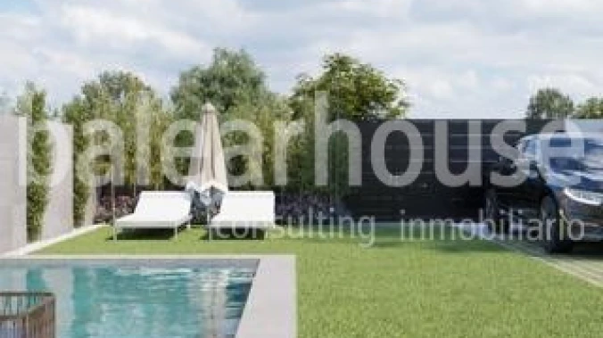 Moderna New build house with beautiful views of the Bay of Palma in the area of Cala Blava