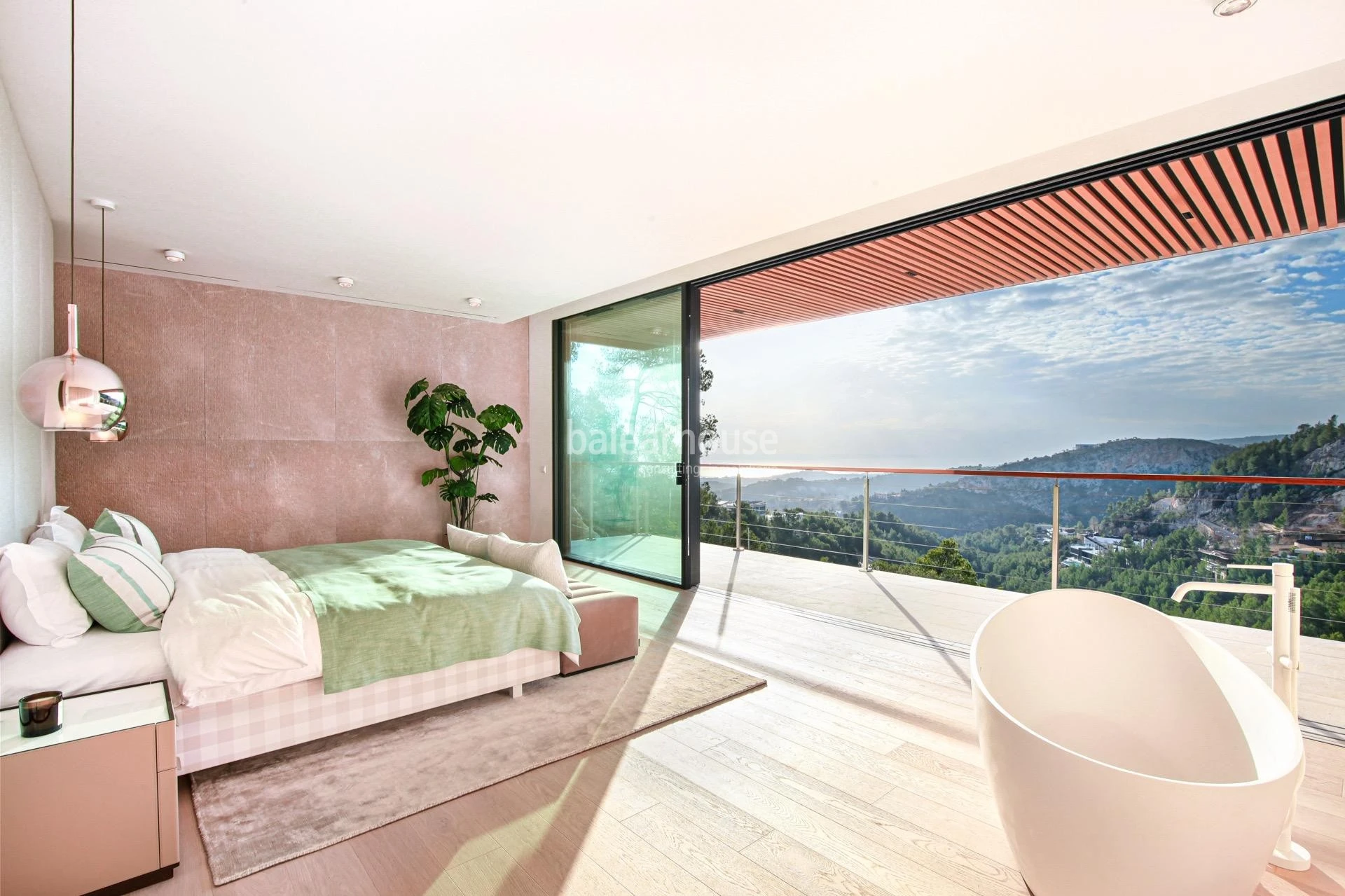 Unglaublicher Meerblick von dieser spektakulären Neubau-Designervilla in Son Vida