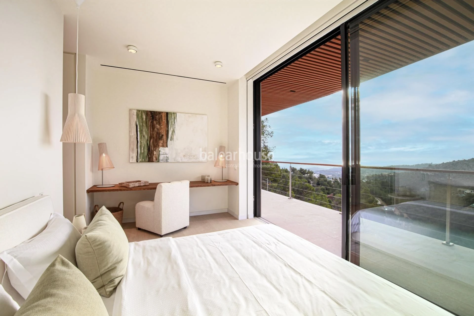 Unglaublicher Meerblick von dieser spektakulären Neubau-Designervilla in Son Vida