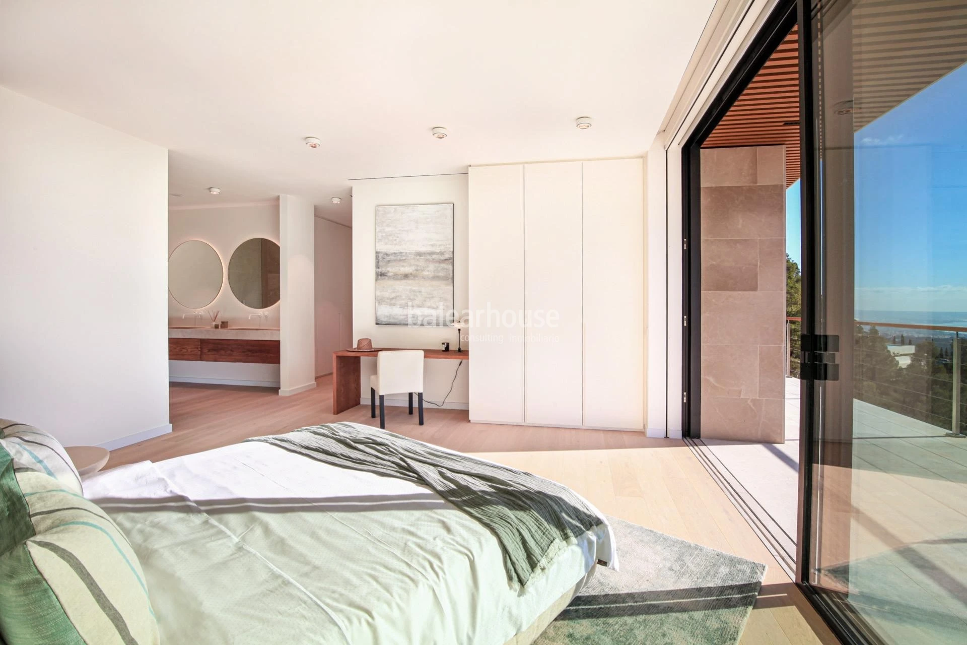 Unglaublicher Meerblick von dieser spektakulären Neubau-Designervilla in Son Vida