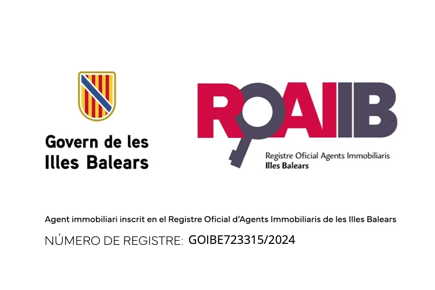 Balearhouse inscrita en el Registro Oficial de Agentes Inmobiliarios de las Islas Baleares (ROAIIB)