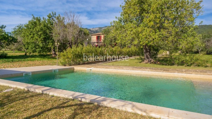 Große Finca in Selva, eine Mischung aus Tradition und Moderne mit Grundstück und Ferienlizenz.