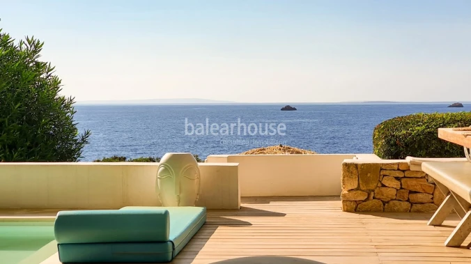 Cozy 3-bedroom house with stunning sea views and sea access