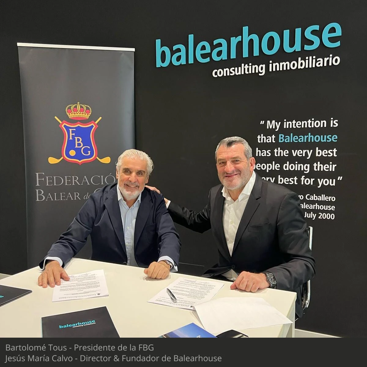 Balearhouse confirms its social commitment to golf and its great values
