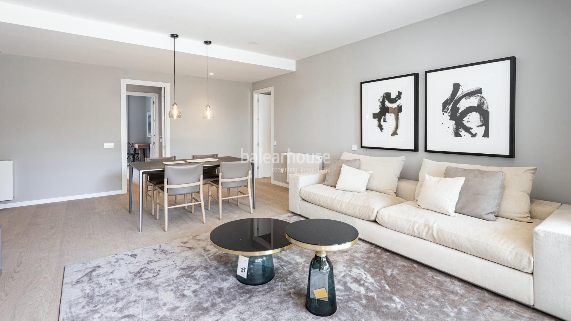 Large ground floor apartment in Palma next to the golf course, with terrace and private garden.