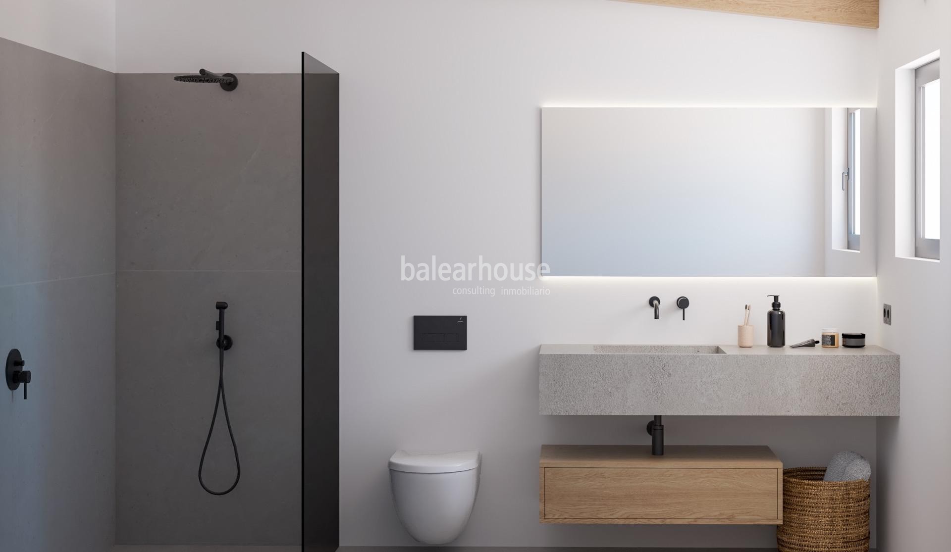 Impecable casa en terreno urbano con piscina y zona para invitados en Establiments