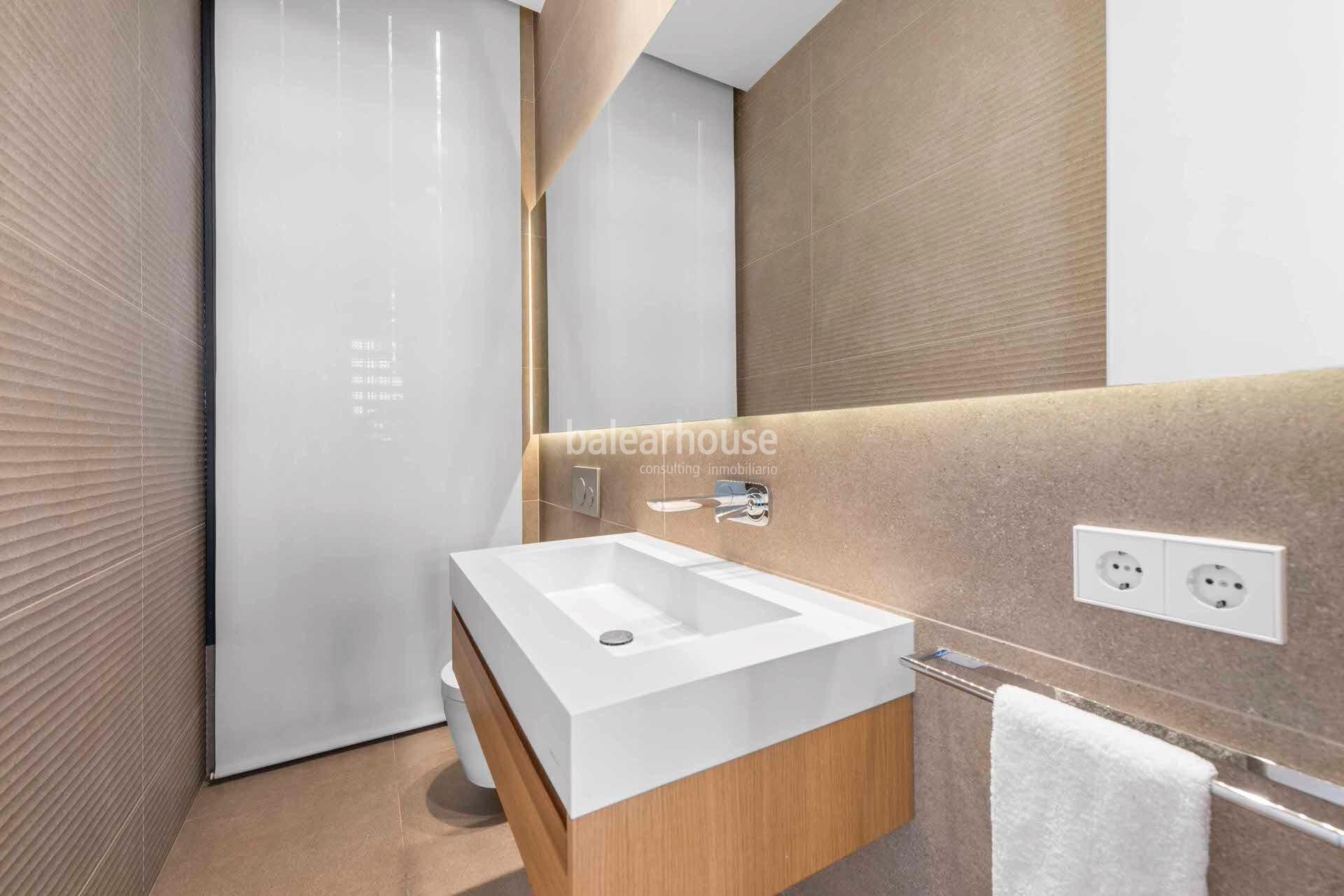 Moderna casa en el golf de Son Vida con altas calidades y magníficos espacios exteriores