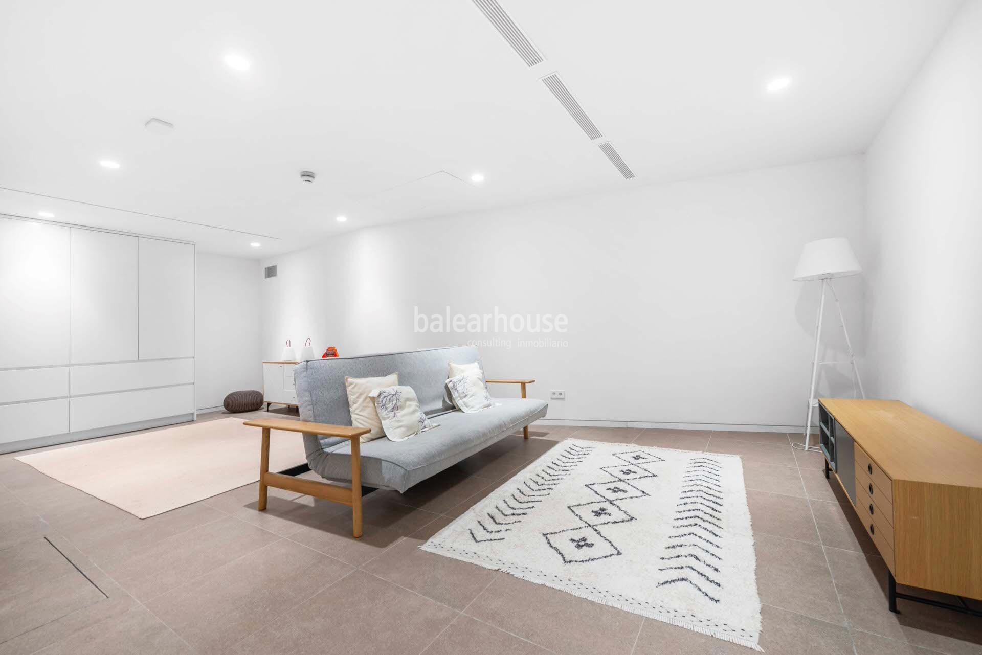 Moderna casa en el golf de Son Vida con altas calidades y magníficos espacios exteriores