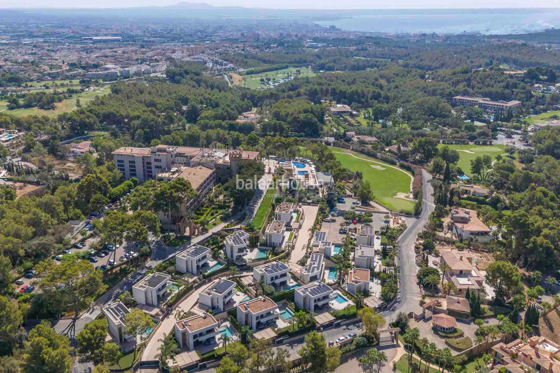 Moderna casa en el golf de Son Vida con altas calidades y magníficos espacios exteriores