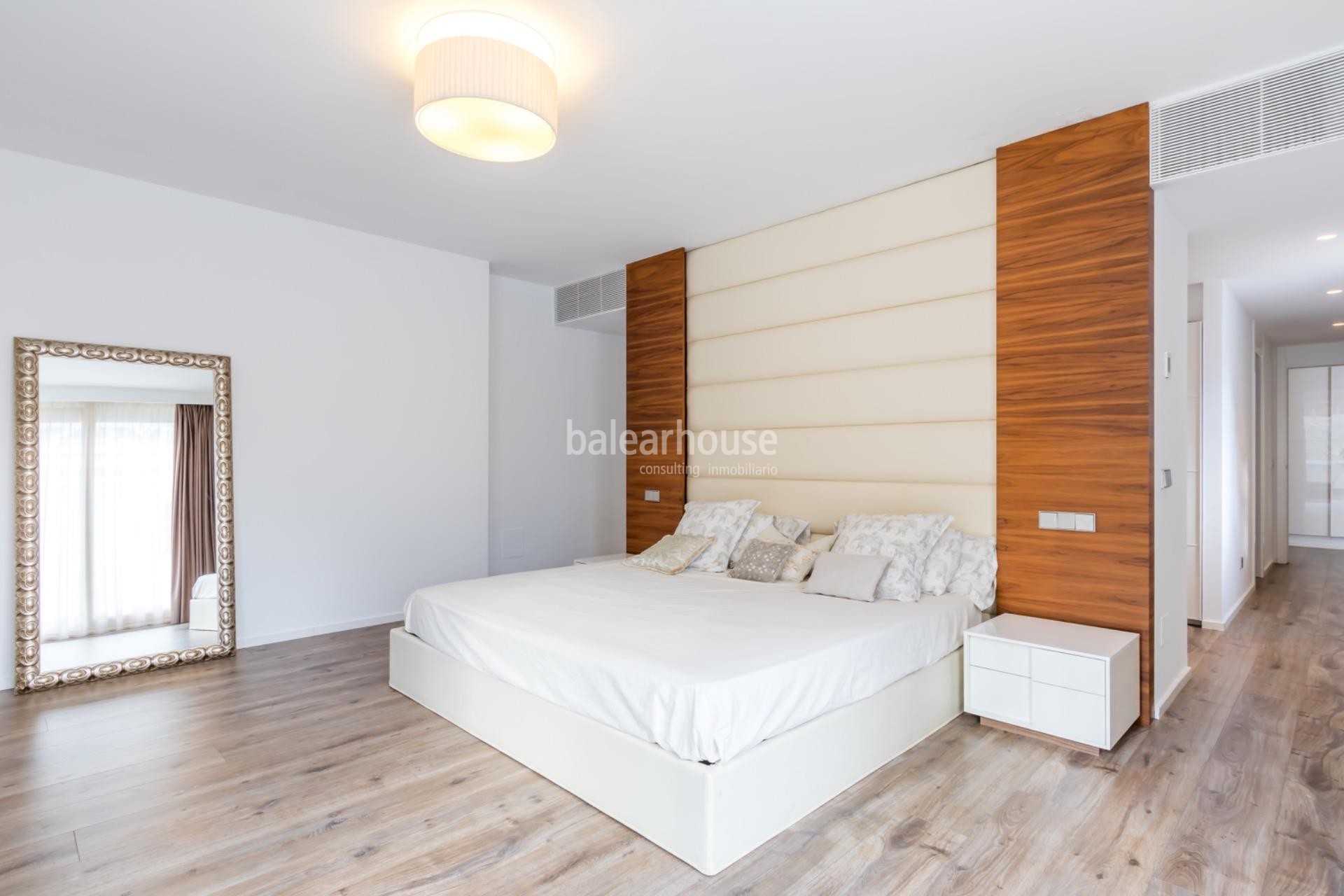 Moderna Große mediterrane Villa mit fantastischen Terrassen, Pool und Garten in Santa Ponsa