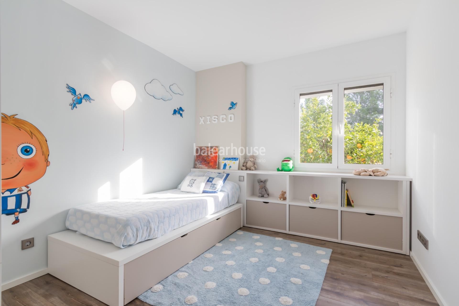 Moderna Große mediterrane Villa mit fantastischen Terrassen, Pool und Garten in Santa Ponsa