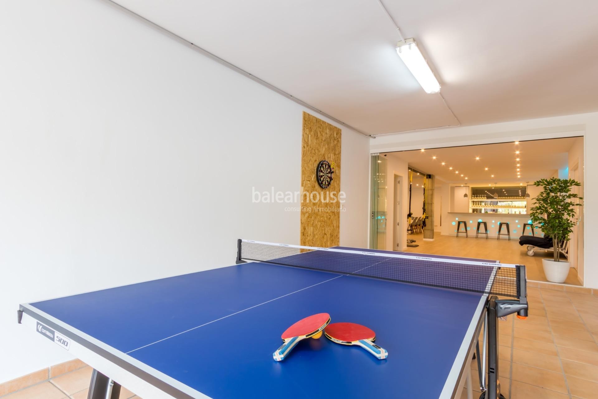 Moderna Große mediterrane Villa mit fantastischen Terrassen, Pool und Garten in Santa Ponsa