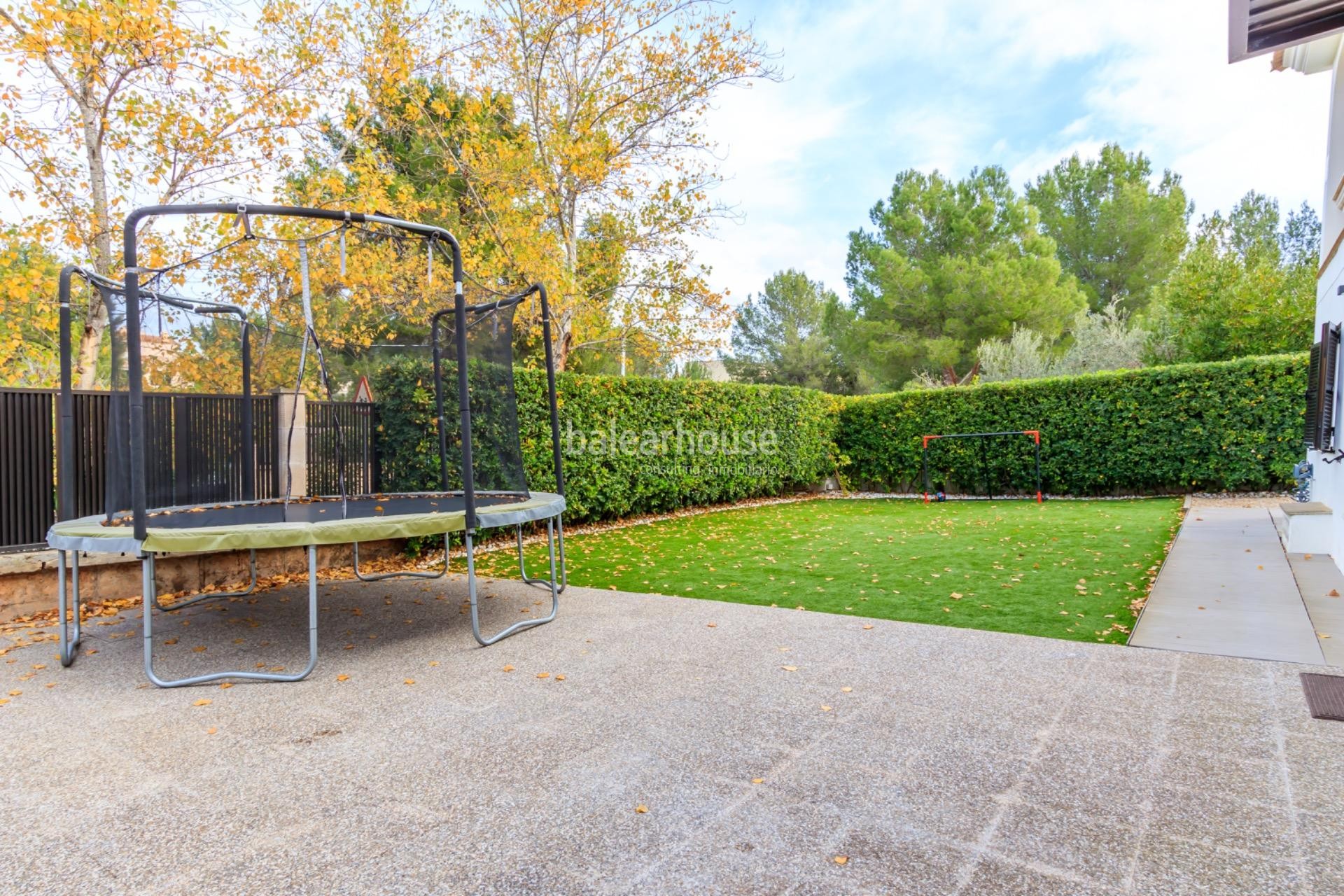 Moderna Große mediterrane Villa mit fantastischen Terrassen, Pool und Garten in Santa Ponsa