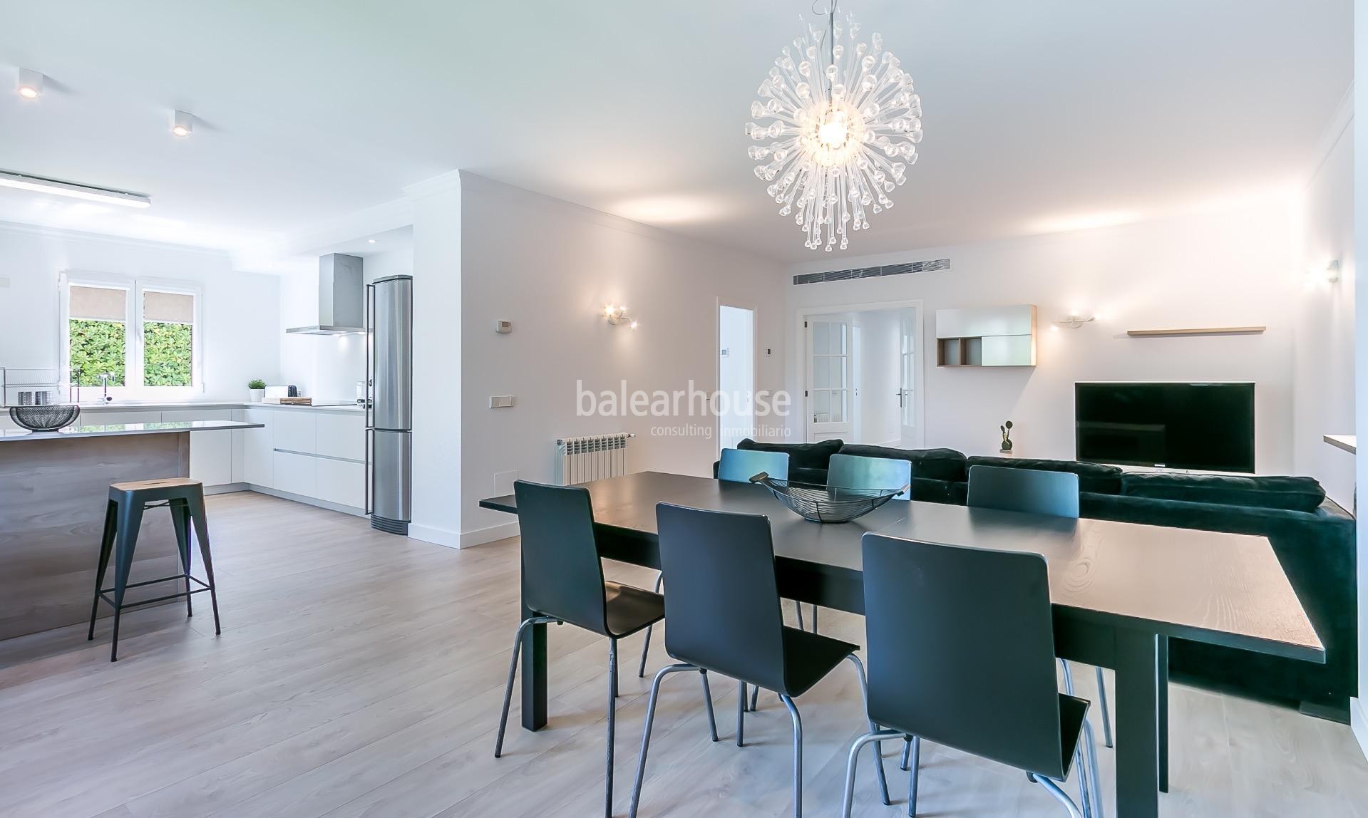 Moderna Große mediterrane Villa mit fantastischen Terrassen, Pool und Garten in Santa Ponsa
