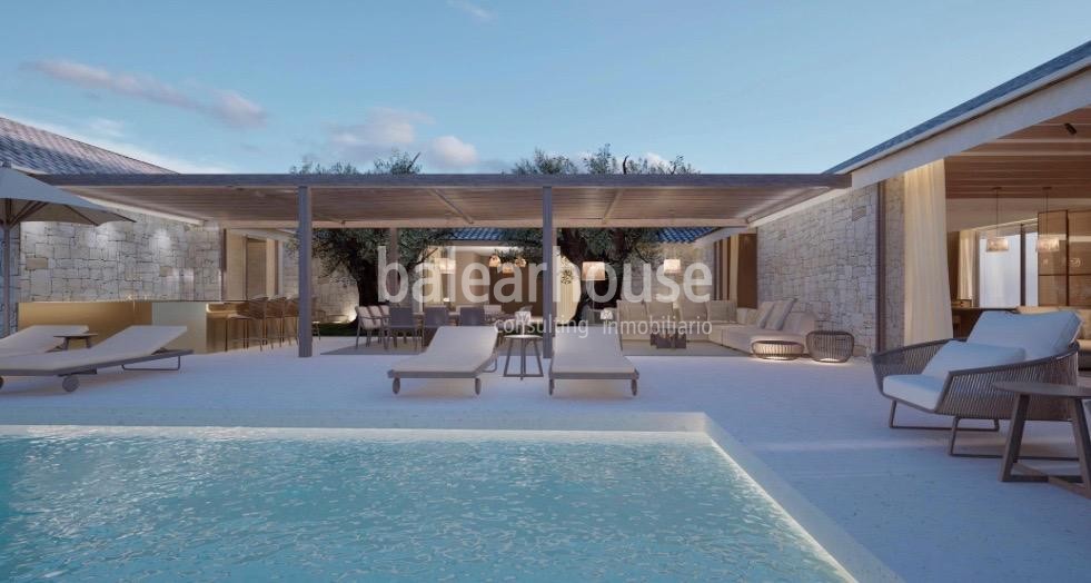 Villas de diseño en un exclusivo condominio junto a la paradisíaca playa de Es Trenc en Mallorca
