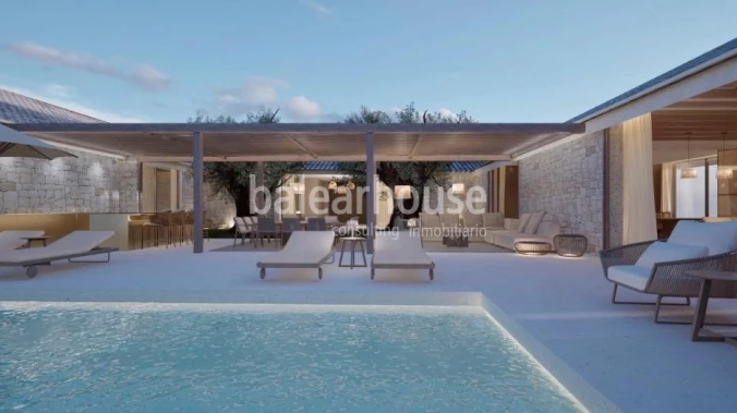Designer villas in an exclusive condominium next to the paradisiacal Es Trenc beach in Mallorca