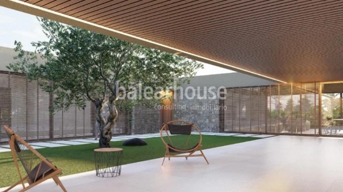 Designer villas in an exclusive condominium next to the paradisiacal Es Trenc beach in Mallorca