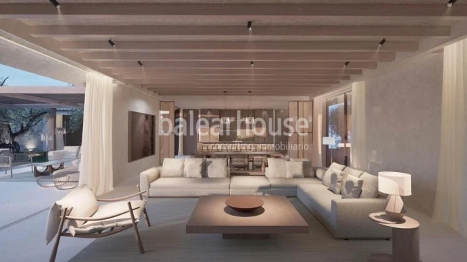 Designer villas in an exclusive condominium next to the paradisiacal Es Trenc beach in Mallorca