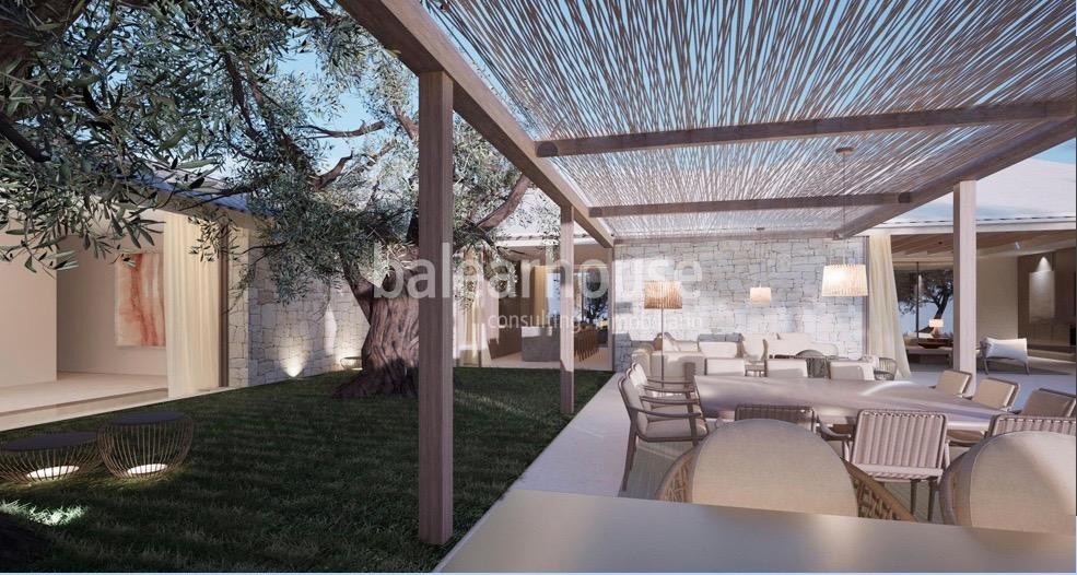 Villas de diseño en un exclusivo condominio junto a la paradisíaca playa de Es Trenc en Mallorca
