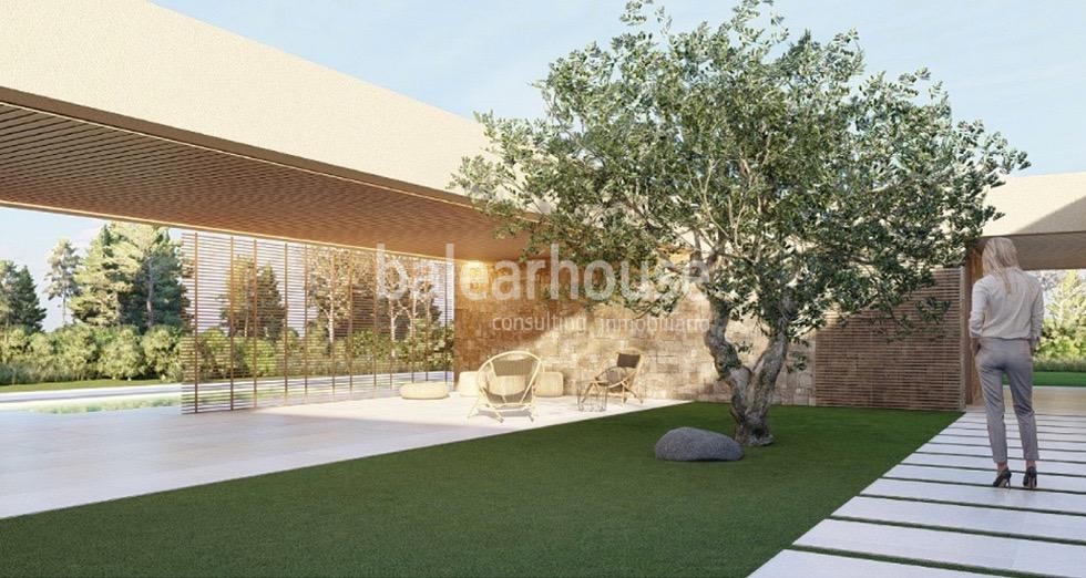 Villas de diseño en un exclusivo condominio junto a la paradisíaca playa de Es Trenc en Mallorca