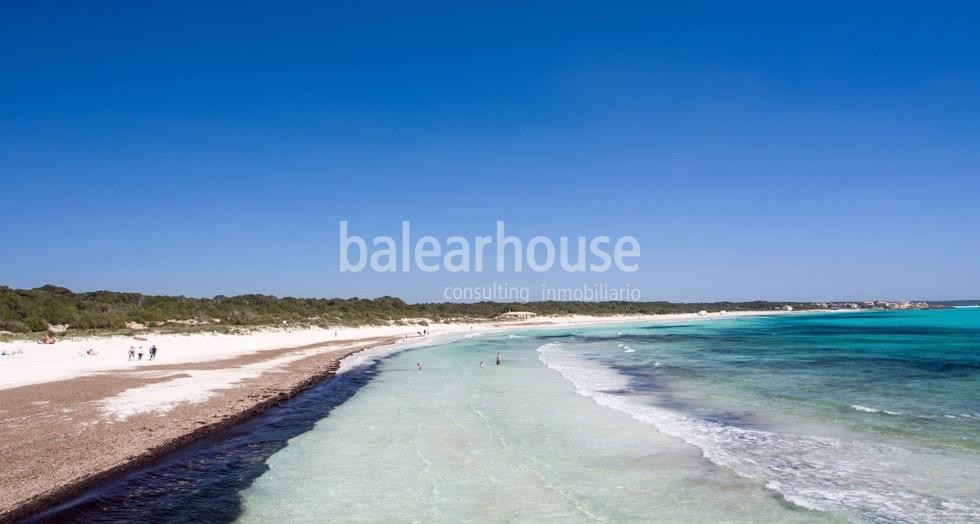 Villas de diseño en un exclusivo condominio junto a la paradisíaca playa de Es Trenc en Mallorca
