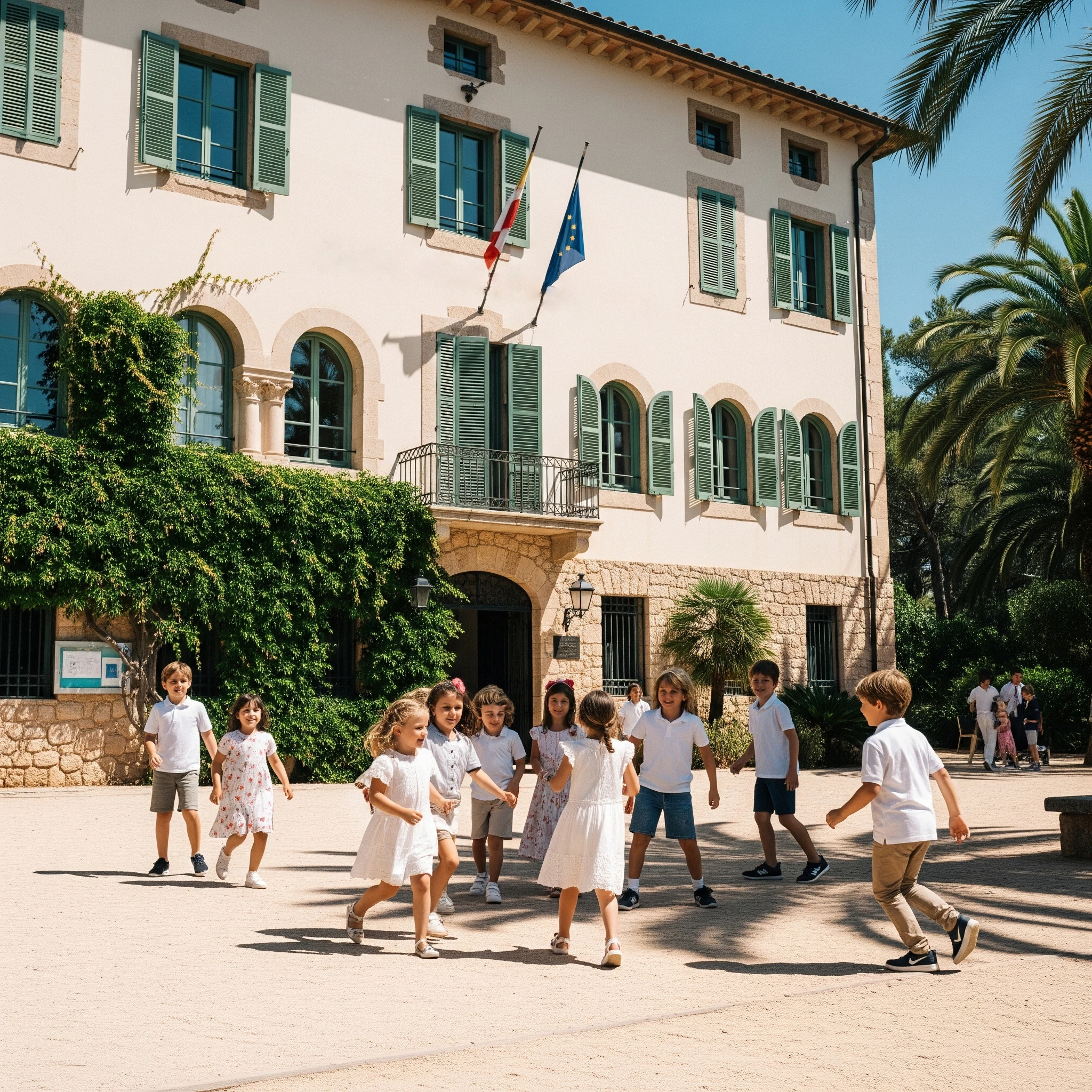 Mallorca hat ein ausgezeichnetes Angebot an Schulen, das Familien aus der ganzen Welt anzieht