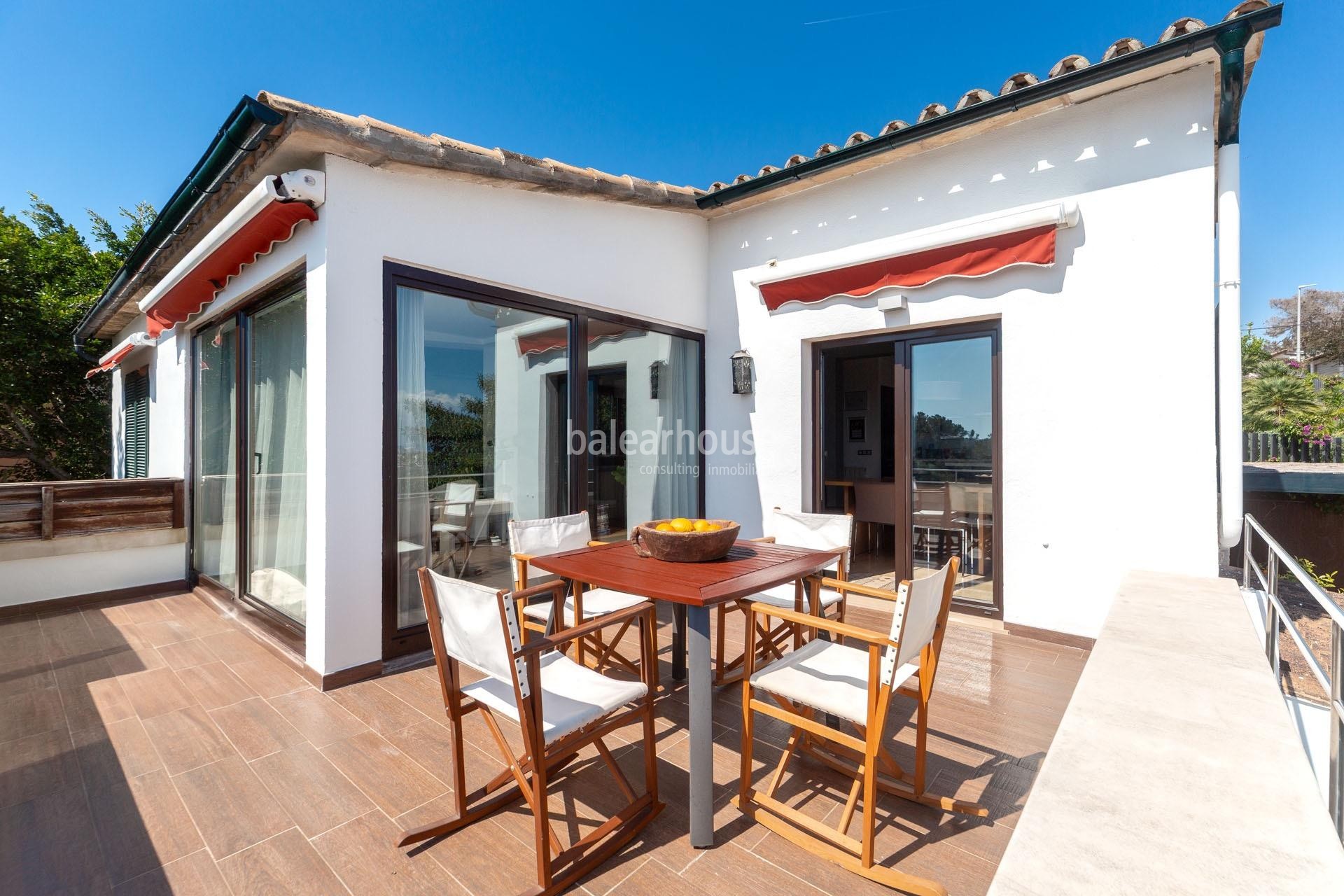 Excelente villa en lo alto de Génova que se abre a unas espectaculares vistas al mar de Palma