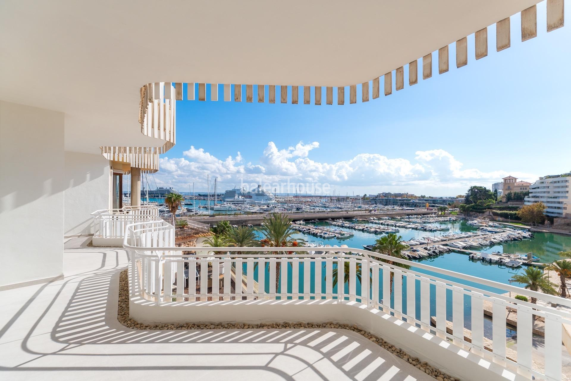 Fabelhafter Meerblick von dieser exklusiven renovierten Wohnung vor der Promenade