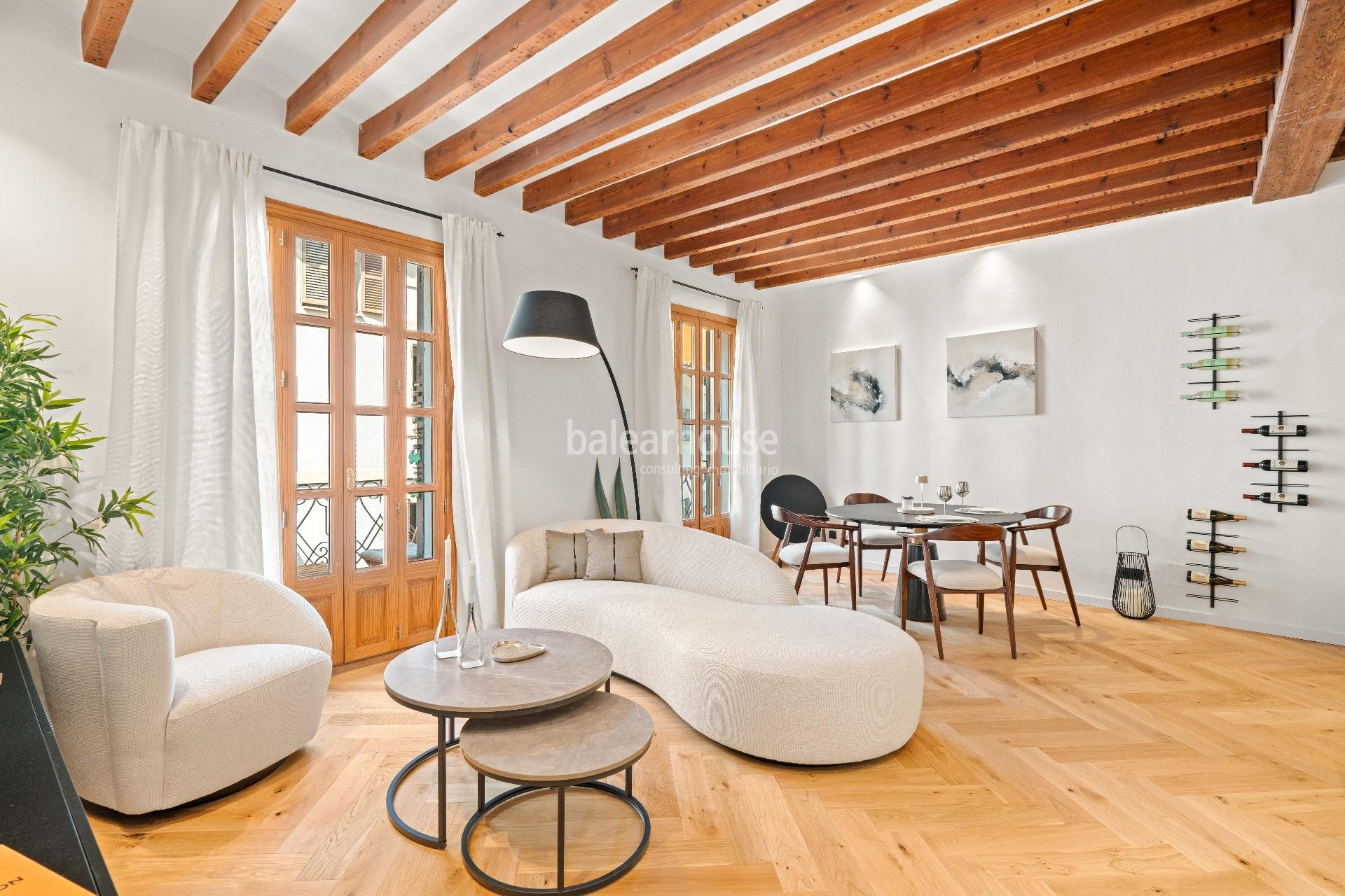 Bonito apartamento lleno de encanto en el corazón del centro histórico de Palma