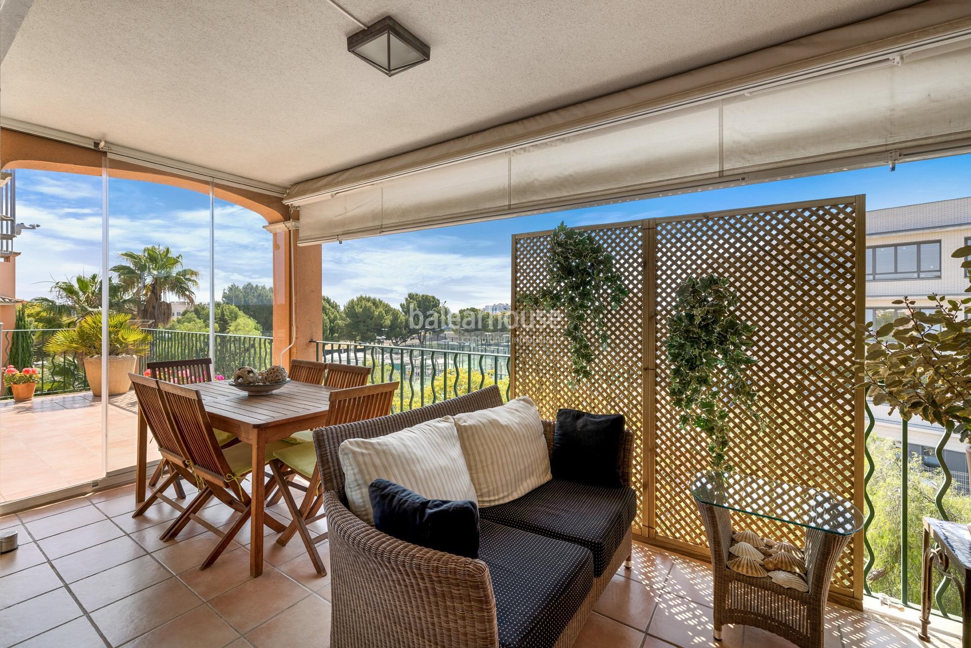 Amplio ático con gran terraza en la azotea y vistas a Palma en zona Colegios.