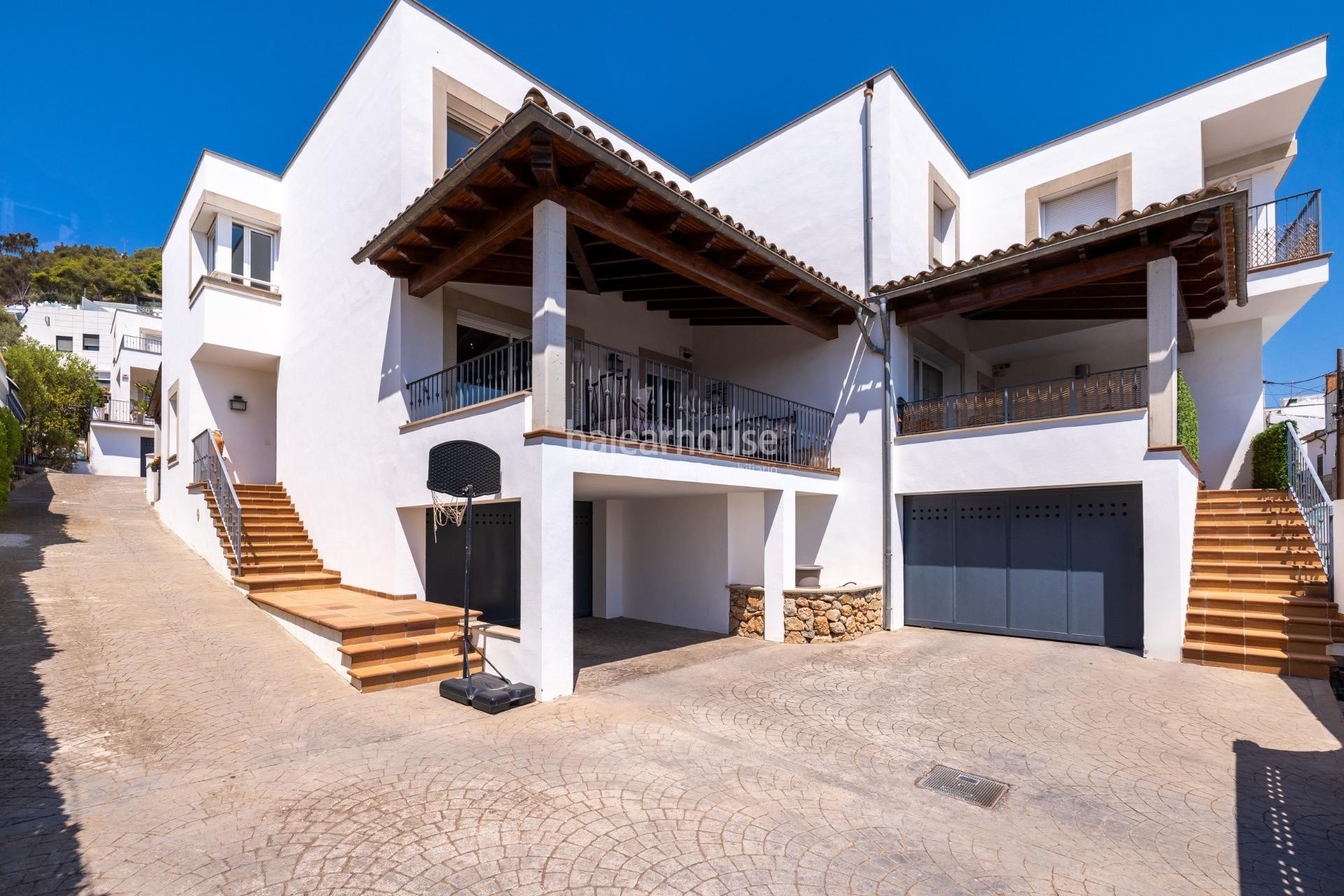 Encantadora casa de modernos interiores con preciosas vistas al mar en lo alto de Génova