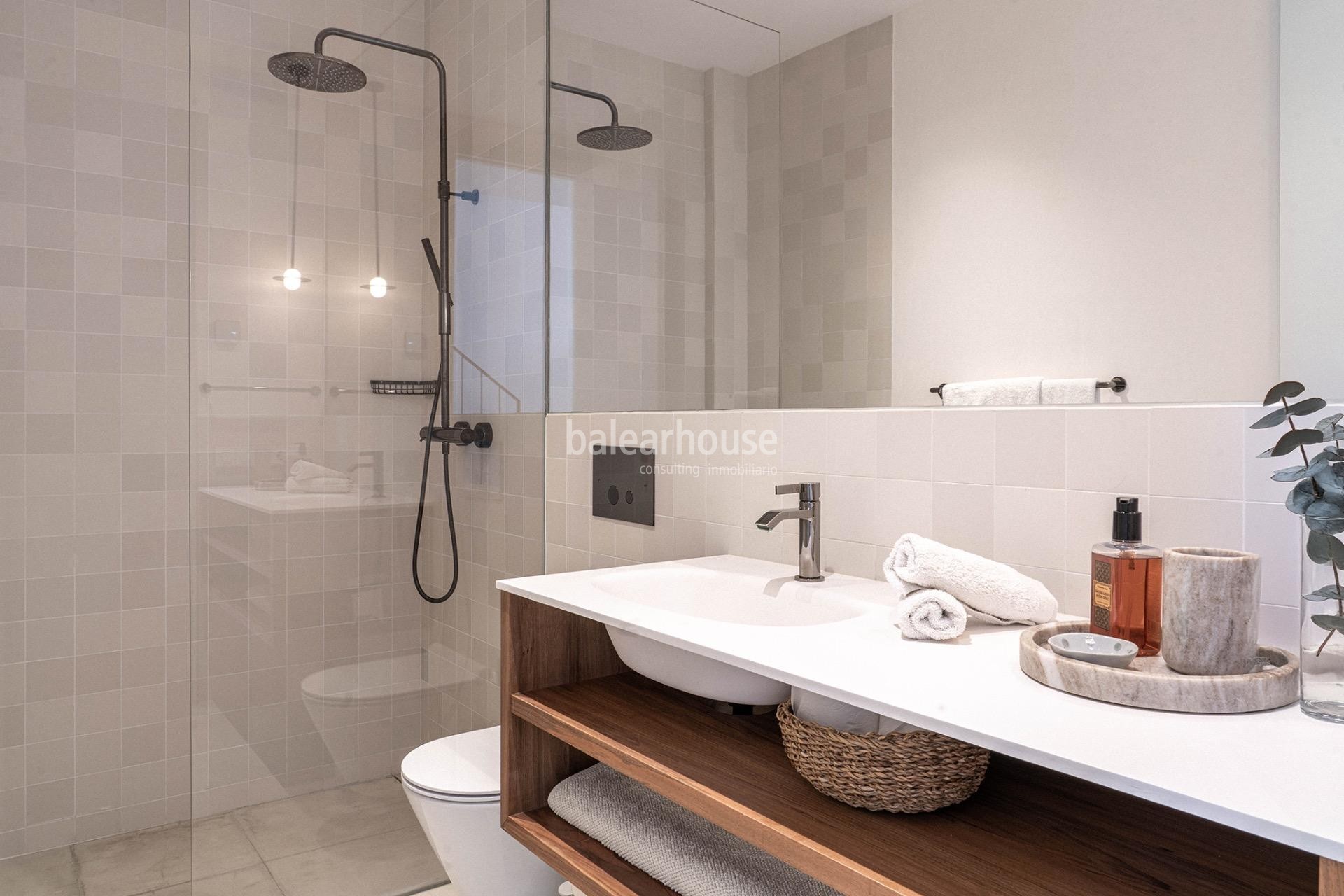 Contemporary Elegance with Views of Bellver Castle in a Stunning Home in Central Son Espanyolet